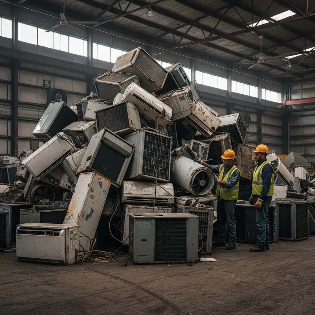 لماذا نحن أفضل شركة لشراء مكيفات الخردة في الأحساء